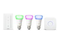 Philips Hue White and Color ambiance 3x E27-lamp, starterkit E27 - thumbnail