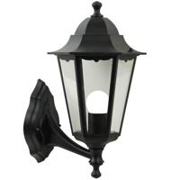 Nordlux Wandlamp Cardiff Up E27 zwart IP44 - 4800922 - thumbnail