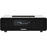 Sangean DDR-36 DAB+ digitale radio (DAB+/FM-tuner, bluetooth, wekfunctie, slaaptimer, AUX-in) incl. afstandsbediening wit - thumbnail