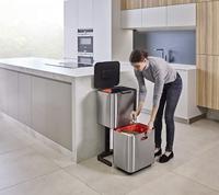 Joseph Joseph Intelligent Waste Afvalemmer Totem Max 60 Liter (30+30 Liter) - thumbnail