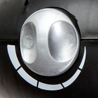 Domo warmeluchtblazer IP21, zwart - thumbnail