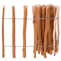 Hek 60x500 cm hazelaarhout - thumbnail