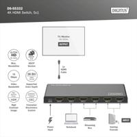 Digitus DS-55332 video switch HDMI - thumbnail
