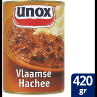 Unox Vleesmaaltijd Vlaamse Hachee 420 g bij Jumbo - thumbnail