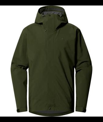 Haglofs Breeze Proof Hardshell Jas Heren Seaweed Green S
