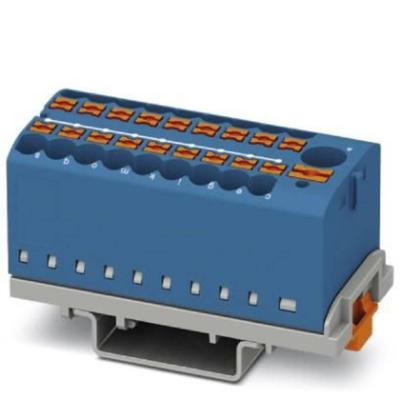 Phoenix Contact 3273112 Verdeelblok 28.6 mm Spanveer Blauw 8 stuk(s) Piece