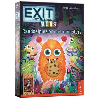Spel EXIT Kids Raadselplezier met Monsters | 12 stuks Spel EXIT Kids Raadselplezier met Monsters | 12 stuks