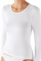 Dames ondershirt modal naadloos - Lange mouw - Ronde hals - 46 - Wit - 46 - 46 - 46 - 46 - 46 - 46 - 46 - 46 - 46 - 46 - 46 - 46 - 46 - thumbnail