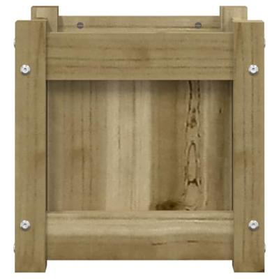 VidaXL Plantenbak 31x31x31 cm geïmpregneerd grenenhout