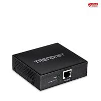 TRENDnet TPE-E100 Gigabit PoE+ Extender/versterker, eenvoudige poort PoE, power over ethernet, verlengt 100 m tot een totale afstand van maximaal 200 m (656 ft.) - thumbnail