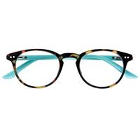 Leesbril INY Doktor New G65800-Havanna/Turkoois-+2.00 - thumbnail