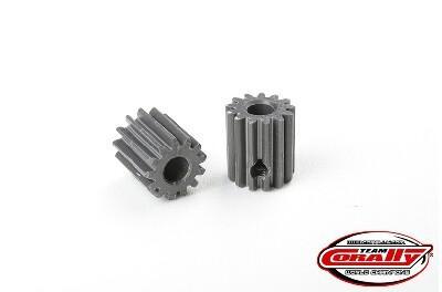 Team Corally - 48 DP Pinion - Short - Hard Anodised Aluminium - 13T - 3.17mm as
