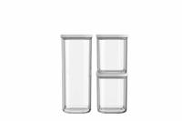 Starterset bewaardoos Modula 3-delig wit Mepal - Mepal - thumbnail