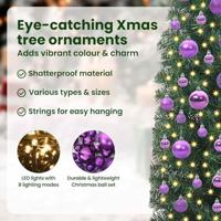 VidaXL Kunstkerstboom groen 180 cm pvc en staal en kunststof - thumbnail