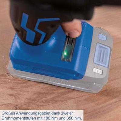 Scheppach Accu Slagmoersleutel 1/2" 20V BC-IW350-X - 5909246900 Scheppach Accu Slagmoersleutel 1/2" 20V BC-IW350-X - 5909246900