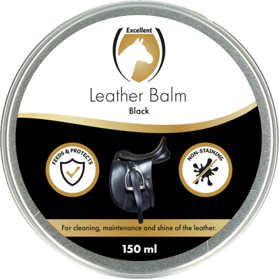 Excellent Leder & Zadel Balm Zwart