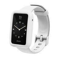 Siliconen sportbandje met case - Wit - Xiaomi Smart band 7 Pro - thumbnail