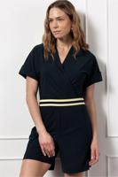 June tape playsuit - dark blue - 12768 - thumbnail