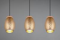 Trio Bruine hanglampBidar 3-lichts - R31573065 - thumbnail