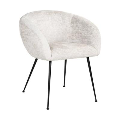 Richmond Eetkamerstoel 'Ruby' Chenille, kleur Crème Richmond Eetkamerstoel 'Ruby' Chenille, kleur Crème