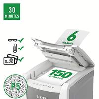 Papiervernietiger leitz iq auto office 150 2x15mm - thumbnail