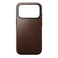 Nomad Horween Modern lederen hoesje iPhone 17 Pro - Rustic Brown - thumbnail