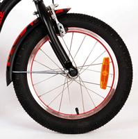 Volare miracle cruiser kinderfiets - jongens - 16 inch - mat zwart - prime collection - thumbnail