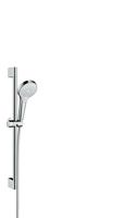 Hansgrohe Croma select s glijstangset 65cm vario wit chroom 26562400 - thumbnail