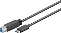 Goobay 67996 Sync & Charge Super Speed USB-C naar Micro-B 3.0 oplaadkabel, 1 m - thumbnail