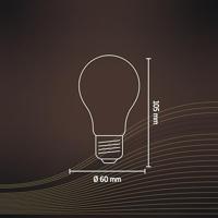 Calex Smart LED-standaardlamp - transparant - 7W - thumbnail