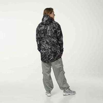 AGU Motion Rain Parka Regenjas Urban Outdoor - Marble - XL - Waterdicht AGU Motion Rain Parka Regenjas Urban Outdoor - Marble - XL - Waterdicht