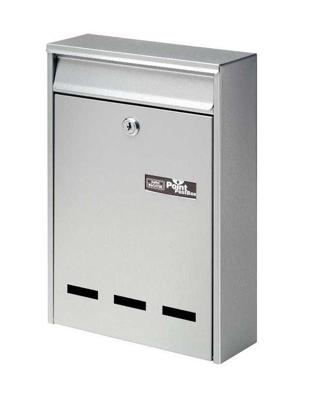 Burg Wächter 61020 POCKET 5871 SI Brievenbus Staal Zilver Sleutelslot Burg Wächter 61020 POCKET 5871 SI Brievenbus Staal Zilver Sleutelslot