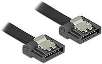 Delock 83843 SATA 6 Gb/s kabel 100cm zwart FLEXI - thumbnail