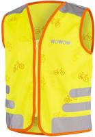 Wowow Reflectievest kids nutty jacket maat l geel - thumbnail