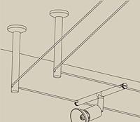 Paulmann 17806 12V-kabelsysteemcomponenten Afbuiger Chroom (mat) - thumbnail