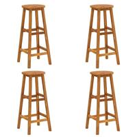 5-delige Tuinbarset massief acaciahout - thumbnail