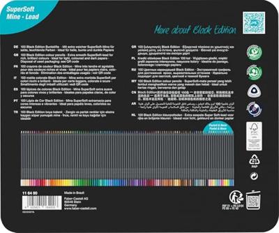 Faber Castell Kleurpotlood Black Edition in bliketui
