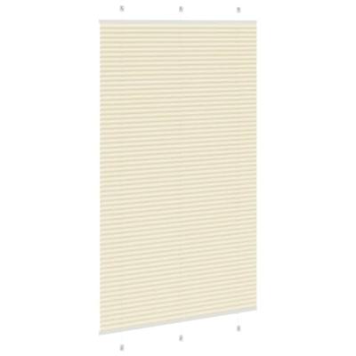 Pliss rolgordijn 115x200cm stofbreedte 114,4cm polyester crme