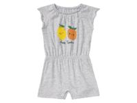 lupilu Baby jumpsuit (Grijs, 50/56) - thumbnail