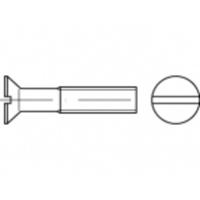 TOOLCRAFT TO-5452269 Verzonken schroeven M2 10 mm Sleuf Messing 200 stuk(s) - thumbnail