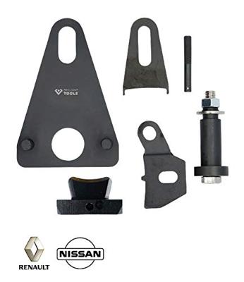 Brilliant Tools BT594610 Vliegwiel-/krukasriemschijfblokjeskit en hoofddekseltrendy gereedschapsset voor Renault, Nissan