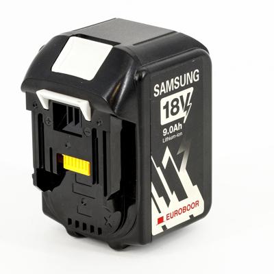 Euroboor EB.18V-9A | 18V Accu | Voor EBM.36/P-18V & EBM.36/P-18V 9Ah - EB.18V-9A Euroboor EB.18V-9A | 18V Accu | Voor EBM.36/P-18V & EBM.36/P-18V 9Ah - EB.18V-9A