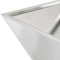 Tuin Kom Plantenbak 5 pcs Zilver 35 x 35 x 15 cm - thumbnail