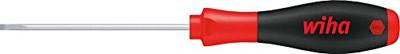 Wiha Schroevendraaier | snedebreedte 4 mm | klinglengte 100 mm meercomponentengreep | ronde kling | 1 stuk - 00692 00692
