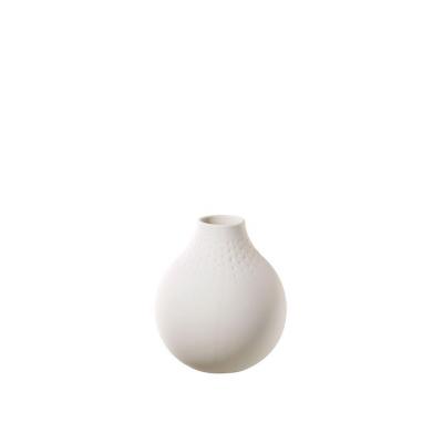 Villeroy & Boch Manufacture Collier Blanc Vaas Perle S 11 cm Villeroy & Boch Manufacture Collier Blanc Vaas Perle S 11 cm
