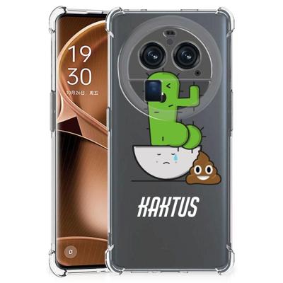 OPPO Find X6 Pro Stevig | Bumper Hoesje | Cactus Poo OPPO Find X6 Pro Stevig | Bumper Hoesje | Cactus Poo