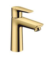Hansgrohe Wastafelmengkraan Talis E 110 Eengreeps met Trekwaste Gepolijst Goud - thumbnail