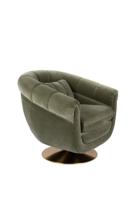 Dutchbone Member fauteuil Olive - thumbnail