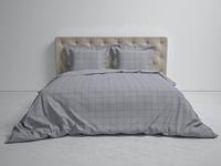 Heckett & Lane Heckett & Lane Diamante Dekbedovertrek 240 Glacier Grey - thumbnail