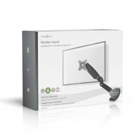 Nedis Monitorbeugel voor Bureaus | Gasveer | 1 Scherm(en) | 15 - 32 " | 75x75 / 100x100 | Draai- en Kantelbaar - MMSISGS110BK - thumbnail